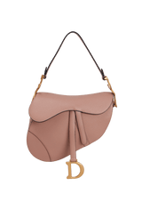 LEATHER SADDLE BAG