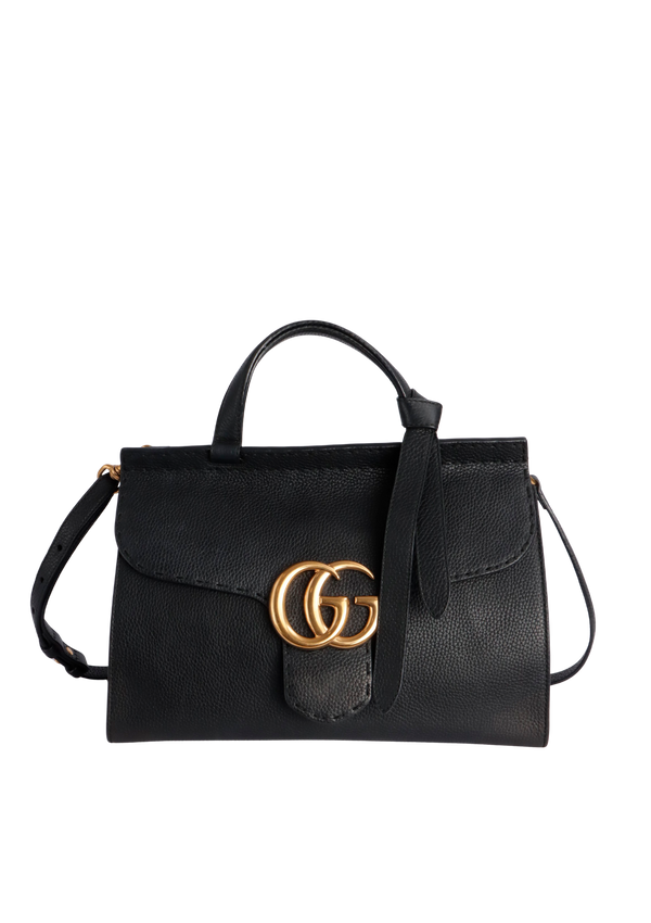 GG MARMONT SMALL TOP HANDLE BAG