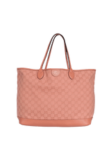LARGE GG CANVAS OPHIDIA TOTE