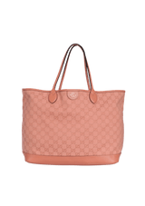 LARGE GG CANVAS OPHIDIA TOTE