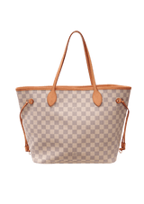 DAMIER AZUR NEVERFULL MM W/POUCH
