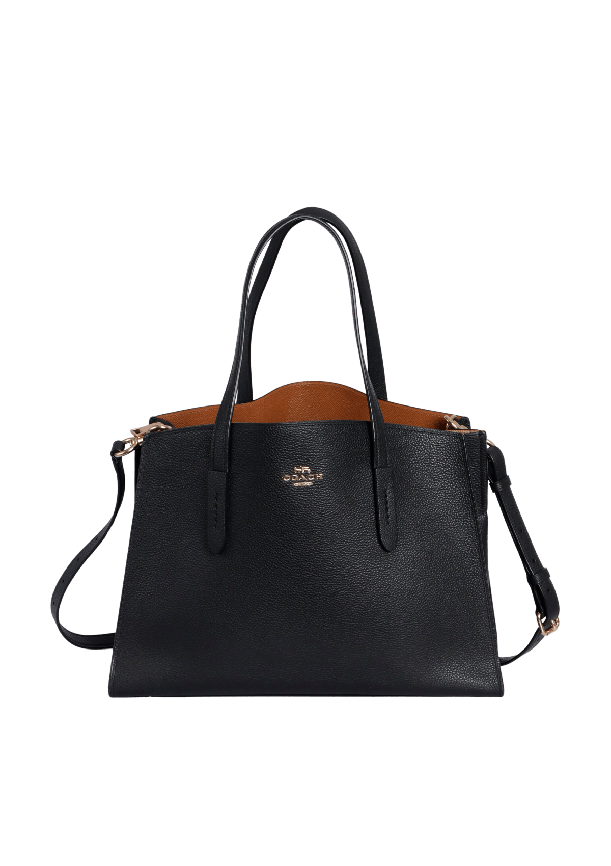 BOLSA COACH CHARLIE CARRYALL SATCHEL BAG PRETO ORIGINAL – Gringa