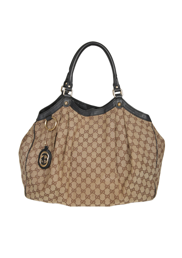 LARGE GG CANVAS SUKEY BAG