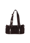 SUEDE SHOULDER BAG