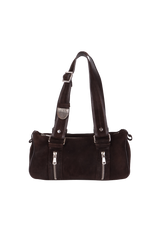 SUEDE SHOULDER BAG