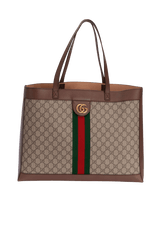 GG SUPREME OPHIDIA SOFT OPEN TOTE