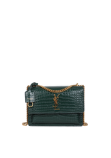 MEDIUM CROCO SUNSET BAG