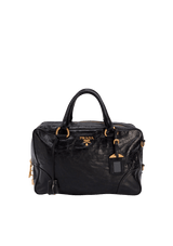 VITELLO SHINE DOUBLE ZIP BAG