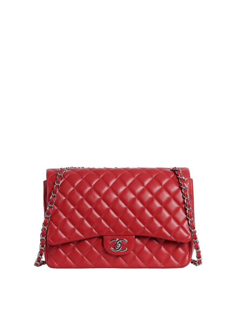 MAXI CLASSIC DOUBLE FLAP CALFSKIN