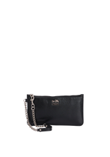 LEATHER WRISTLET