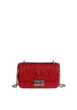 NAPPA GAUFRE FLAP CHAIN BAG