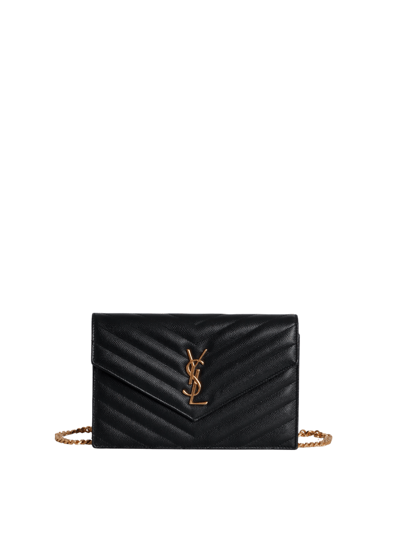 CASSANDRE ENVELOPE MATELASSÉ CHAIN WALLET