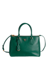 MEDIUM SAFFIANO LUX DOUBLE ZIP GALLERIA