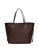 DAMIER ÉBÈNE NEVERFULL MM W/ POUCH