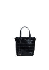 CROCODILE EMBOSSED MINI TOY SHOPPING TOTE