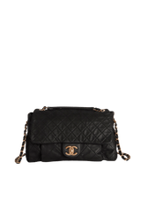 CHIC QUILT FLAP BAG