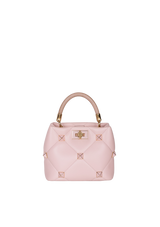 ROMAN STUD TOP HANDLE BAG