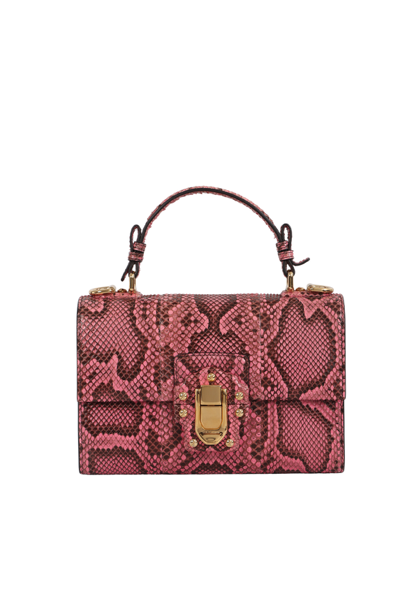 PYTHON LUCIA TOP HANDLE BAG