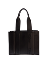 LEATHER WOODY TOTE