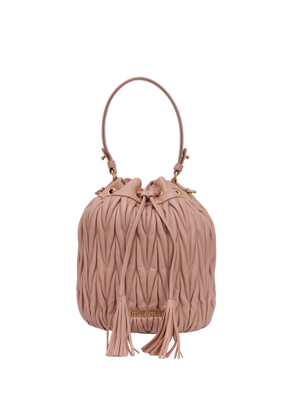 MATELASSÉ BUCKET BAG