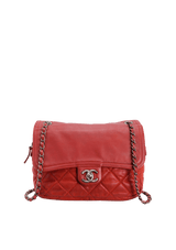IN THE MIX FLAP BAG