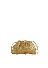 METALLIC INTRECCIATO THE MINI POUCH