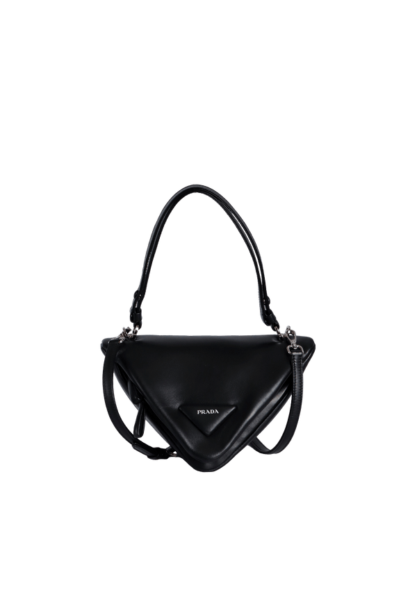 TRIANGLE LEATHER BAG