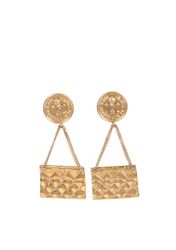VINTAGE BAG EARRINGS