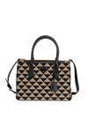 SMALL SYMBOLE GALLERIA DOUBLE ZIP TOTE