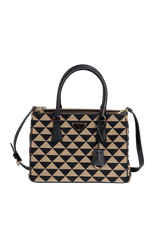 SMALL SYMBOLE GALLERIA DOUBLE ZIP TOTE
