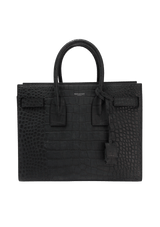 SAC DE JOUR SMALL CROCODILE EMBOSSED