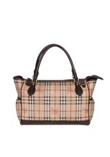 MATERNITY HAYMARKET CHECK TOTE
