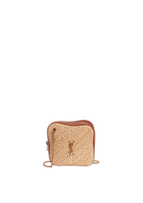 RAFFIA MINI JAMIE CUBE BAG