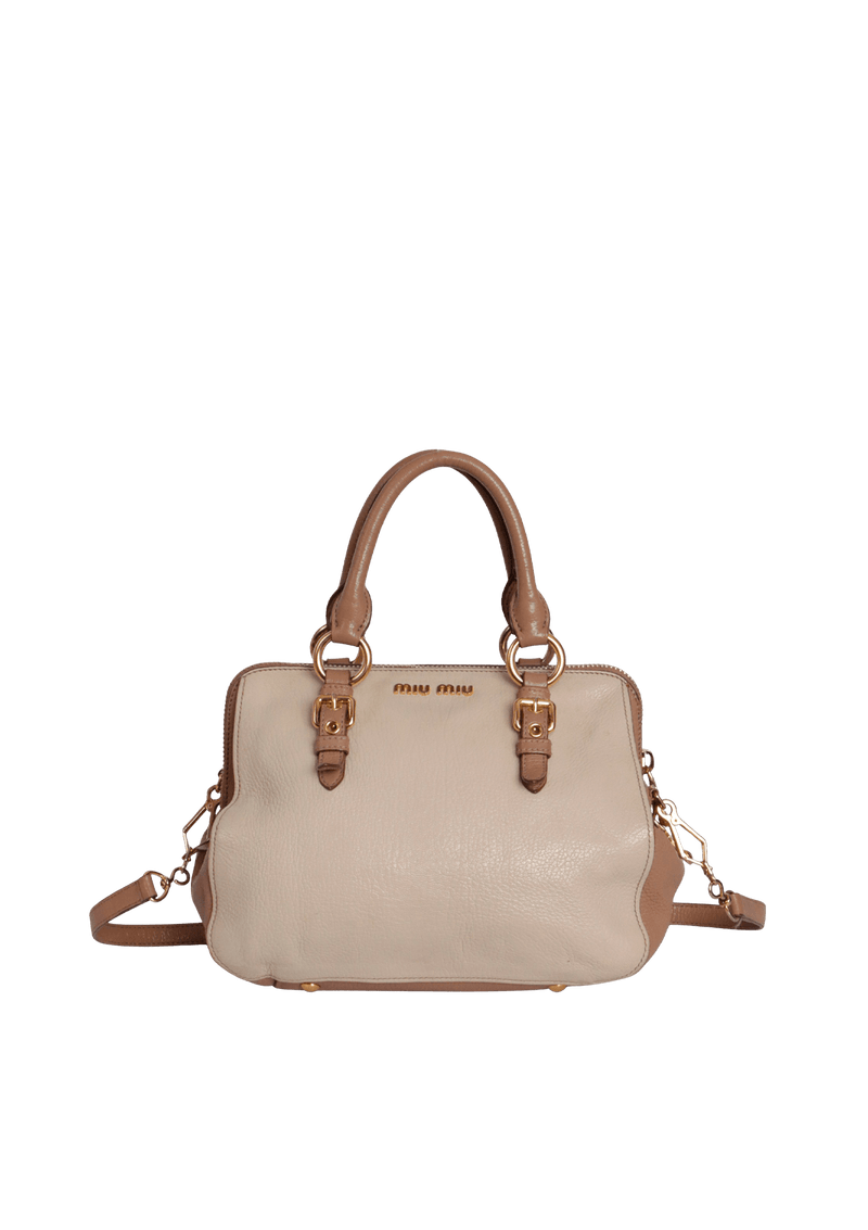 SMALL LEATHER SATCHEL