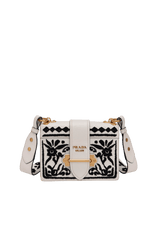 EMBROIDERED CAHIER BAG