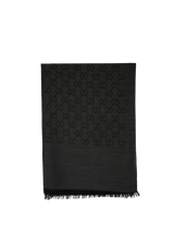 GG LOGO WOOL SCARF