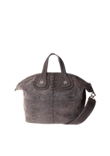 CROCODILE EMBOSSED NIGHTINGALE BAG
