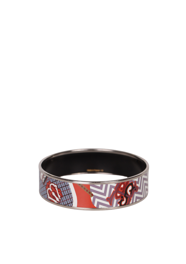 ENAMEL BANGLE BRACELET
