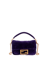 VELVET FF EMBOSSED MINI BAGUETTE