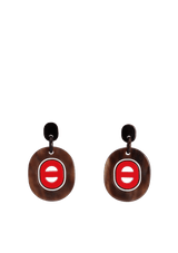 BUFFALO HORN FIDELIO VIRAGE EARRING