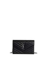 CASSANDRE ENVELOPE MATELASSÉ CHAIN WALLET