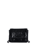 LEATHER FLAP BAG