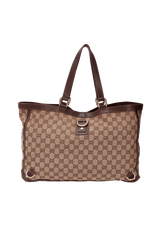 GG CANVAS ABBEY D-RING TOTE