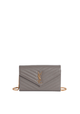 CASSANDRE ENVELOPE MATELASSÉ CHAIN WALLET