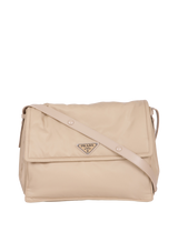 LARGE RE-NYLON PADDED SHOULDER BAG