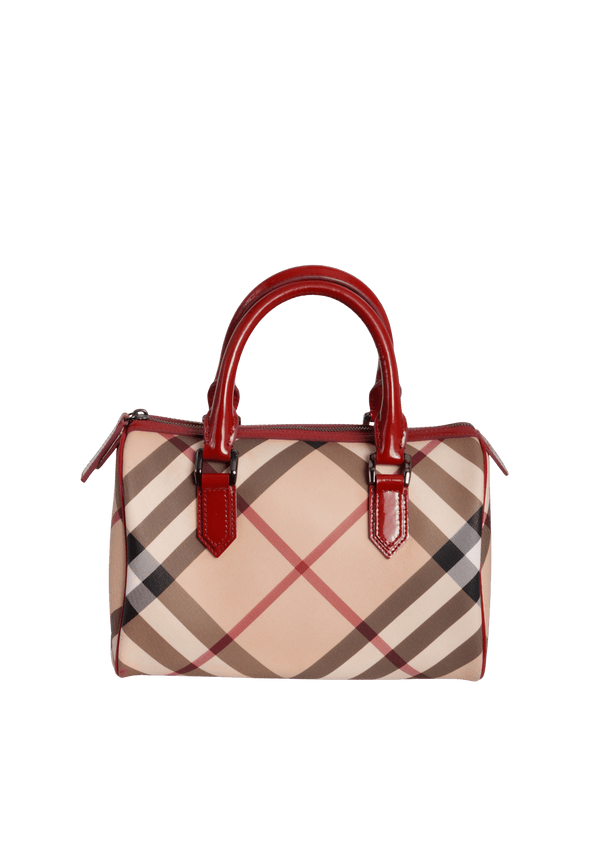 NOVA CHECK BOSTON BAG