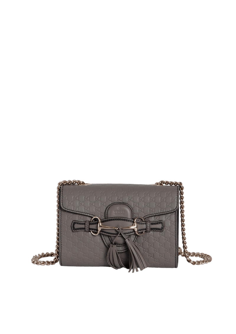 MINI MICROGUCCISSIMA EMILY BAG