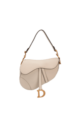LEATHER SADDLE BAG + STRAP
