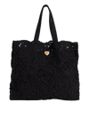 MEDIUM BEATRICE CORDONETTO LACE SHOPPER BAG