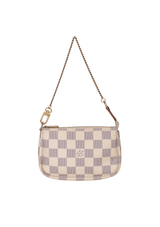 DAMIER AZUR POCHETTE ACCESSOIRES MINI